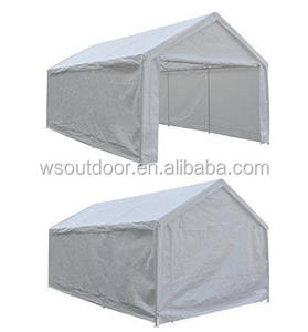 <span class=keywords><strong>12</strong></span> <span class=keywords><strong>x</strong></span> Tugas berat Carport 20-kaki, Penampungan mobil Kanopi dengan 2 Removable Panel Samping dan <span class=keywords><strong>8</strong></span> Kaki Baja, putih - Product Image 3