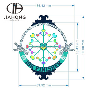 Custom Made style Russe en métal finition marathon courir <span class=keywords><strong>sport</strong></span> médaille - Product Image 4