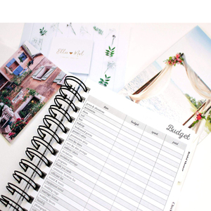 Wholesale Luxury Pvc Cover Chinese <strong>Wedding</strong> Event Sprial <strong>Planner</strong> <strong>Notebook</strong> - Product Image 6
