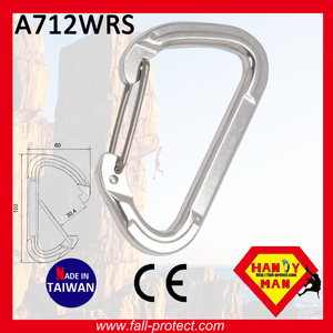 Taiwan CE Certified 23KN Rock Climbing Aluminum Carabiner - Product Image 4