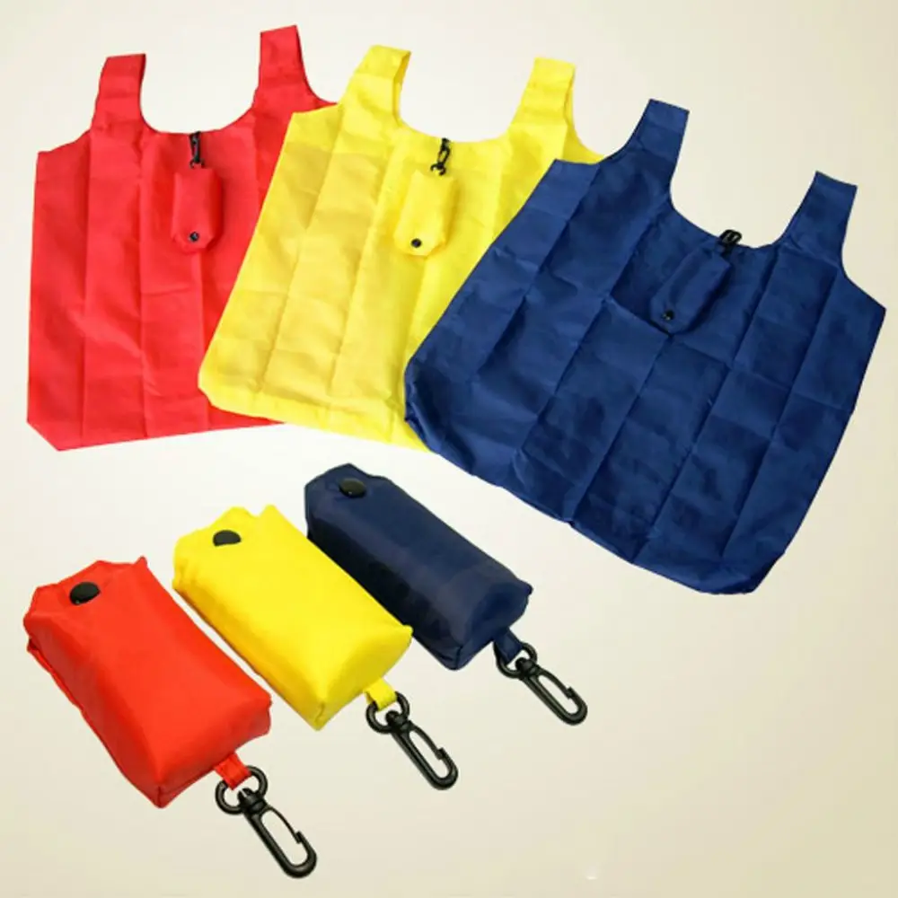 चीन थोक कस्टम ढोना बैग मुद्रण तह नायलॉन शॉपिंग बैग