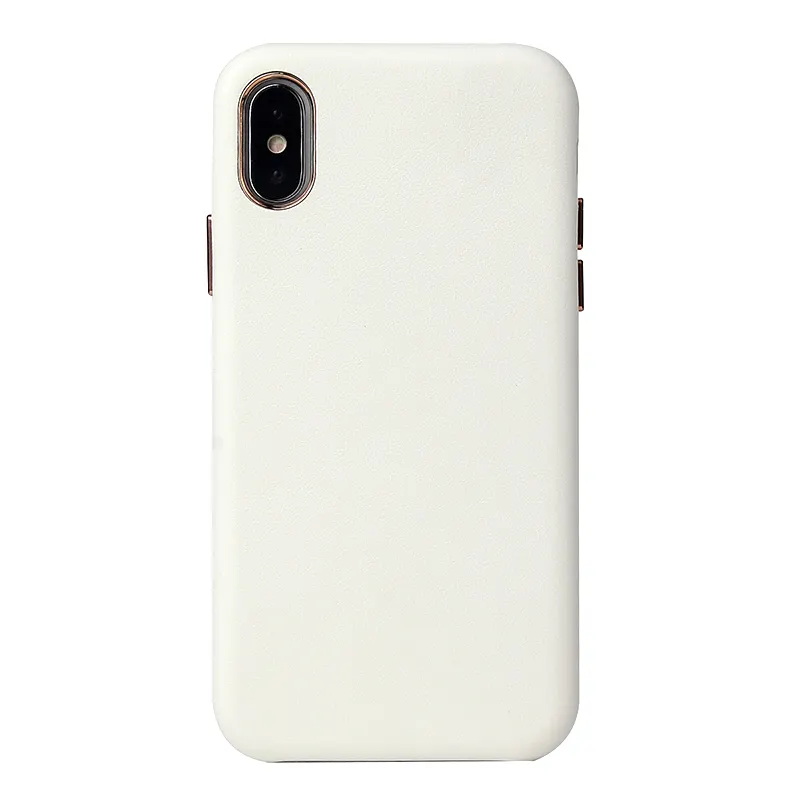 Offical Hot Koop Lederen Telefoon Case Voor Apple Iphone Xs Max Mobiele Telefoon Accessoires Vendor Voor Iphone 8P Back cover