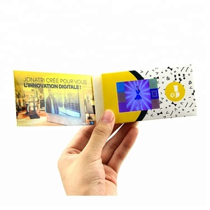 Cadeau promotionnel, nouveau style, écran LCD de 2,4 pouces, impression vidéo, <span class=keywords><strong>carte</strong></span> de visite numérique, <span class=keywords><strong>carte</strong></span> de visite numérique - Product Image 3