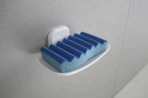 Wall Mount Plastic Adhesive Eco-Friendly ABS Soap Dish Holder for Bathroom Use Hand <b>Tools</b> - Product Image 4