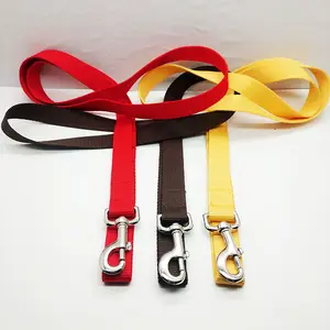 Solid color pet products dog accessories dog leash