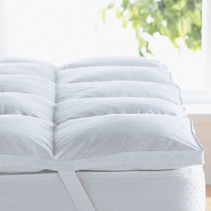 <span class=keywords><strong>Surmatelas</strong></span> en <span class=keywords><strong>duvet</strong></span> <span class=keywords><strong>de</strong></span> <span class=keywords><strong>canard</strong></span> blanc 60/40 <span class=keywords><strong>de</strong></span> luxe pour hôtel, <span class=keywords><strong>surmatelas</strong></span> à 2,5 soufflets avec housse ajustée - Product Image 1