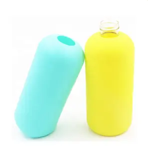 Funda de silicona resistente al calor, sin BPA, para botella