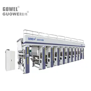 GWASY-A Guowei Automatic Color Register Rotogravure Printing Machine 4-15 Color For Sale