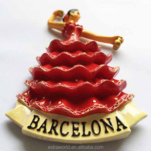 Imán de nevera hecho <span class=keywords><strong>a</strong></span> medida, recuerdo de <span class=keywords><strong>Barcelona</strong></span>, hecho en China - Product Image 5