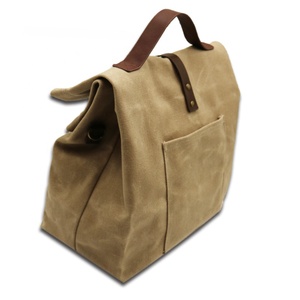 Custom Friendly Recycled <strong>Insulated</strong> Thermal Foldable Office <strong>Adult</strong> Ice <strong>Bags</strong> Oversized Food Cooler Handbag Waxed Canvas <strong>Lunch</strong> <strong>Bags</strong> - Product Image 6