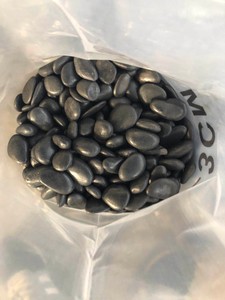 Zwart Gepolijst Rivier Steen Natuurlijke Kiezels En Stenen - Product Image 6