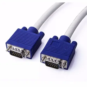 3 + 8 1080 P 15 Pin D-Sub VGA Song Song để VGA Cable cho Màn Hình Máy Tính TV