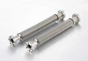 Tuyaux en acier inoxydable CF100 sans soudure, soufflet flexible en acier inoxydable, processus de soudage en spirale conforme à la norme GB - Product Image 2