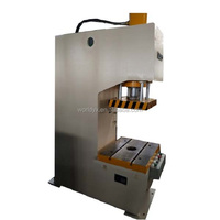 Presse hydraulique à cadre en C YW41-160 de 160 tonnes avec pompe |   Machine de poinçonnage de tôles