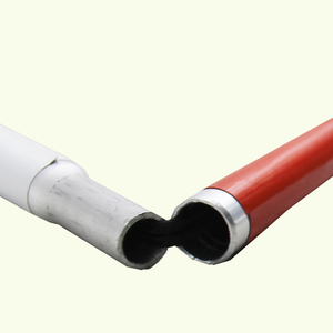 4-секционный алюминиевый складной трость для ходьбы, Белая трость, предназначенная для слабовидящих людей для слепых - Product Image 5