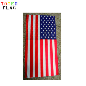 Alta qualidade Trinidad Bandeira Pescoço Tubo <span class=keywords><strong>Multi</strong></span> Purpose Spandex Poliéster Seamless Tubo <span class=keywords><strong>Bandana</strong></span>