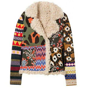 Asimétrica costura recta de <span class=keywords><strong>manga</strong></span> larga abrigo de otoño - Product Image 1