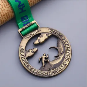 कस्टम धातु सुंदर पदक/सिक्के के साथ अपने लोगो/डिजाइन