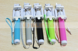 No inalámbrico necesitaba con Cable con conexión de Cable extensible Selfie palillo para el <span class=keywords><strong>iPhone</strong></span> 6 6 Plus Samsung <span class=keywords><strong>S6</strong></span> teléfono móvil - Product Image 3