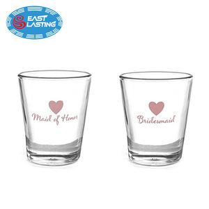Suvenir berkemah kaca <span class=keywords><strong>Shot</strong></span> kustom hadiah pesta pengantin unik gaya Amerika 60ml kaca minuman keras - Product Image 3
