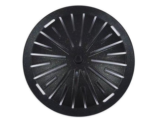 Commercial Korean BBQ Griddle Plate Round Non-stick Grill <strong>Pan</strong> with <strong>Egg</strong> Cheese Ring for Barbecue Restaurant Gas &amp; Charcoal Stove - Product Image 5