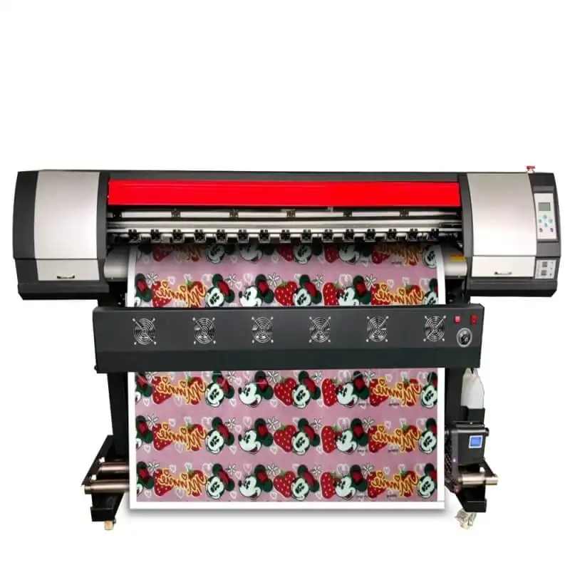 फ्लेक्स बैनर प्रिंटर आलेखक Vinyl के लिए पीवीसी फिल्म सीएमवाईके डिजिटल रंग मुद्रण मशीन
