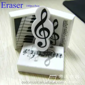 Fashion music stationery eraser making machine