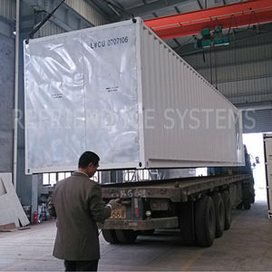 10 T capacité Aluminium conteneur modulaire bloquer l'usine de glace avec de la glace du - Product Image 3