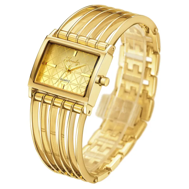 Luxe Gouden Horloges Voor Vrouwen Mini Slim Runway Rvs Horloge Vrouw Armband Quartz Horloges