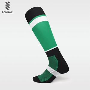 Algodón personalizada <span class=keywords><strong>venas</strong></span> varicosas verde largo gimnasio deportes calcetín - Product Image 1