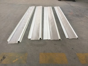 एल्यूमीनियम रोल फॉर्म बनाने के लिए 7.5kw मोटर के साथ स्वचालित टाइल बनाने की मशीन - Product Image 4