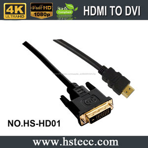 Chapado En oro <span class=keywords><strong>HDMI</strong></span> a <span class=keywords><strong>DVI</strong></span> Cables De Audio <span class=keywords><strong>Y</strong></span> Vídeo - Product Image 1