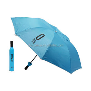 शीर्ष गुणवत्ता 3 गुना छाता/पदोन्नति शराब की बोतल छाता/मिनी सजावटी छाता - Product Image 6