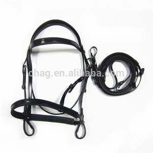 western style pvc bride de <span class=keywords><strong>cheval</strong></span> en métal avec bits - Product Image 2