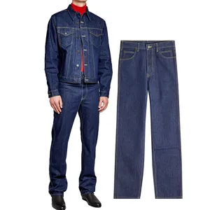 סין ספק מפעל אבא של רגיל ג 'ינס מכנסיים ישר רגל ישן אופנה mens ג' ינס מקורי כחול לשטוף רופף מזדמן מכנסיים