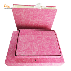 Hộp Đựng Tập Tin Vải Màu Đỏ A4 Sản Phẩm Mới 2018 - Product Image 2