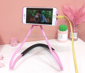 Nouveau <span class=keywords><strong>collier</strong></span> support paresseux, <span class=keywords><strong>collier</strong></span> suspendu Style universel pliant Flexible paresseux cou support de téléphone support pour téléphone portable - Product Image 5