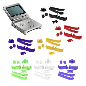 FAST SHIP Colorful 8 In 1 Bumper Shoulder R L A B D-Pad On Off Buttons for GameBoy Advance GBA Full Button Set