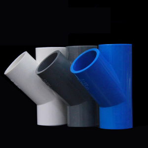 פלסטיק צינור ייצור pvc ביוב צינור מפרקי אבזרי 1/2 pvc טי y <span class=keywords><strong>45</strong></span> תואר pvc אבזרי צלב טי - Product Image 3