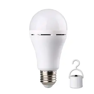 Wiederauf ladbarer LED-Kunststoff E27 9W 12W 15W 18W Batterie betriebene LED-Not lampe Energie sparende Innen beleuchtung