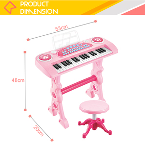 Bambino giocattolo elettronico pianoforte 37 tasti <span class=keywords><strong>tastiera</strong></span> musicale professionale <span class=keywords><strong>con</strong></span> microfono - Product Image 5