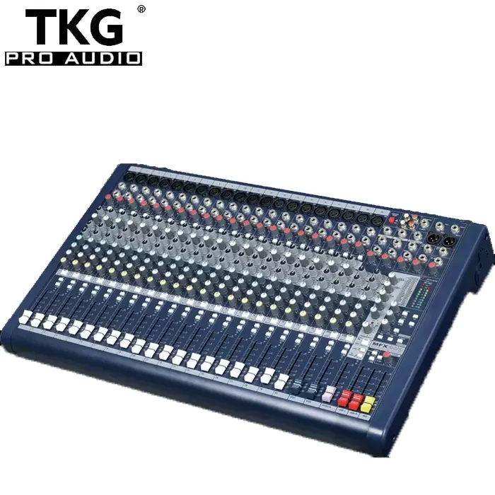 TKG MFX20/2 20 قناة إدخال احترافية بوحدة تحكم dj للخلط الاحترافي