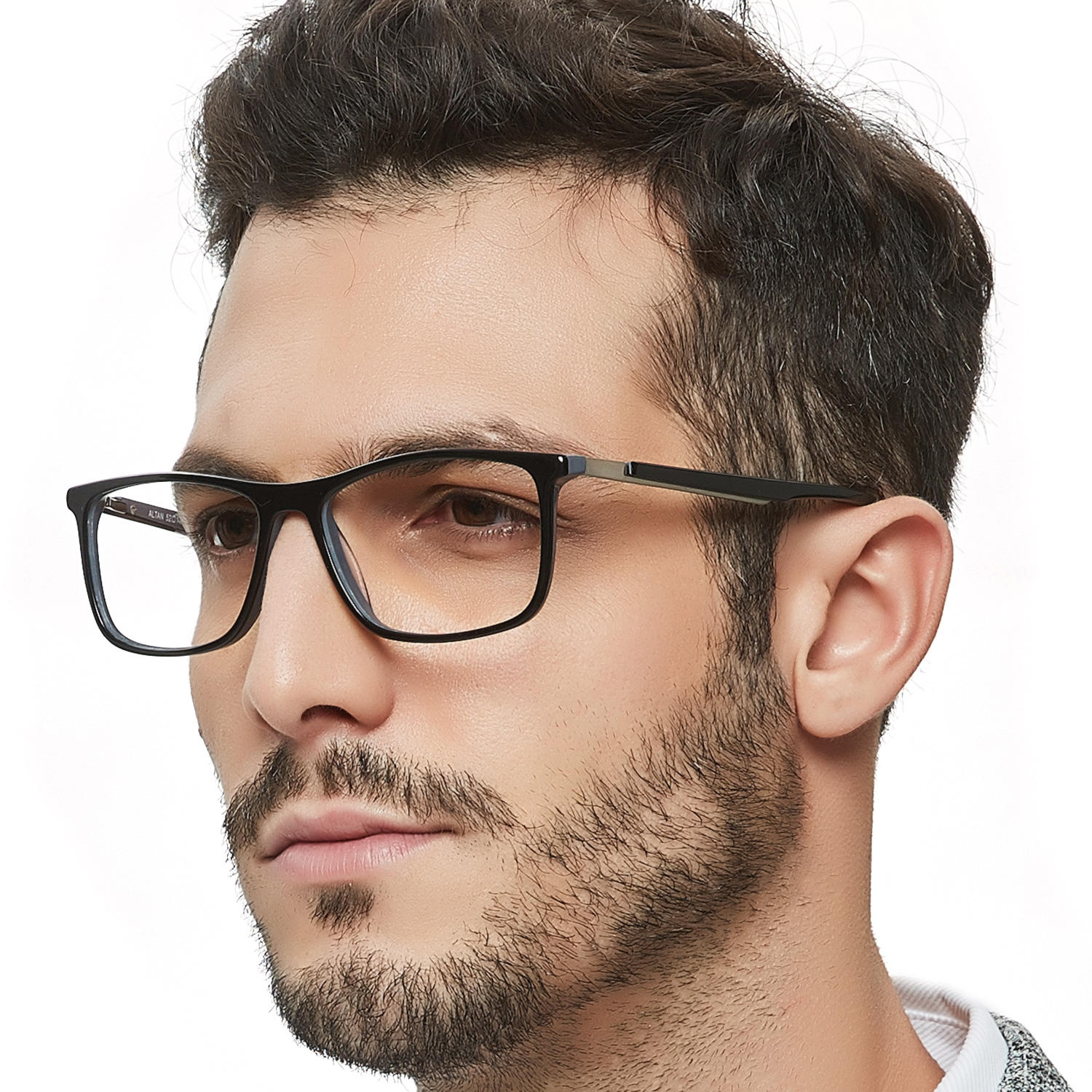 High Quality Acetate Retro Eyeglasses Frames Men High Quality Handmade  Optical Frames Male Black EYEWEAR