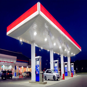 Thép Mái Nơi Trú Ẩn Cho Xe Bãi Đỗ Xe Cấu Trúc Không Gian Khung Thép Trạm Xăng - Product Image 4