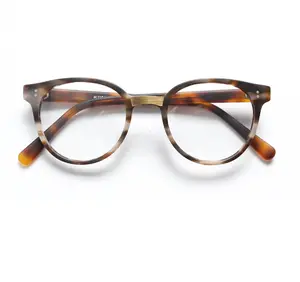 New Design Acetate Eyeglasses Frames Optical Glasses Low MOQ