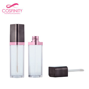 <span class=keywords><strong>No</strong></span> Logo mate líquido labial envase de embalaje hacer su propio tubo lipgloss labios - Product Image 1