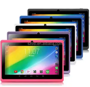 Tabletler için bebek iRULU eXpro 1 X1 7 "Tablet PC 8GB Android Tablet bilgisayar dört çekirdekli çift kamera destek WIFI klavye kılıfı ile