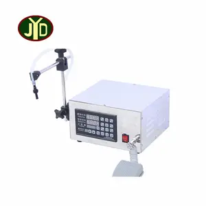 JYD GFK-280 Manuel électrique de type liquide eau minérale machine de remplissage de bouteilles de jus