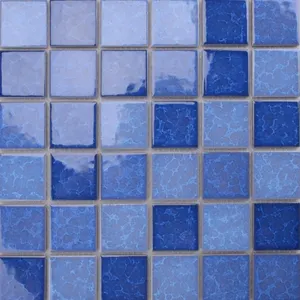 Clássico azul telha cerâmica piscina fornecedores de substituição