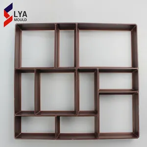 DIY paving forms paver block mould decoration concrete ornaments molds for garden